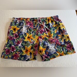Lacoste Vintage Swim Trunks XL